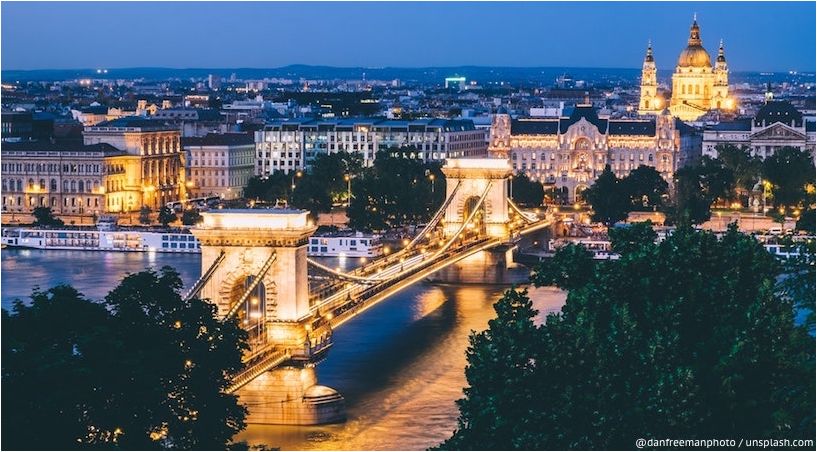 de bästa städerna i Europa