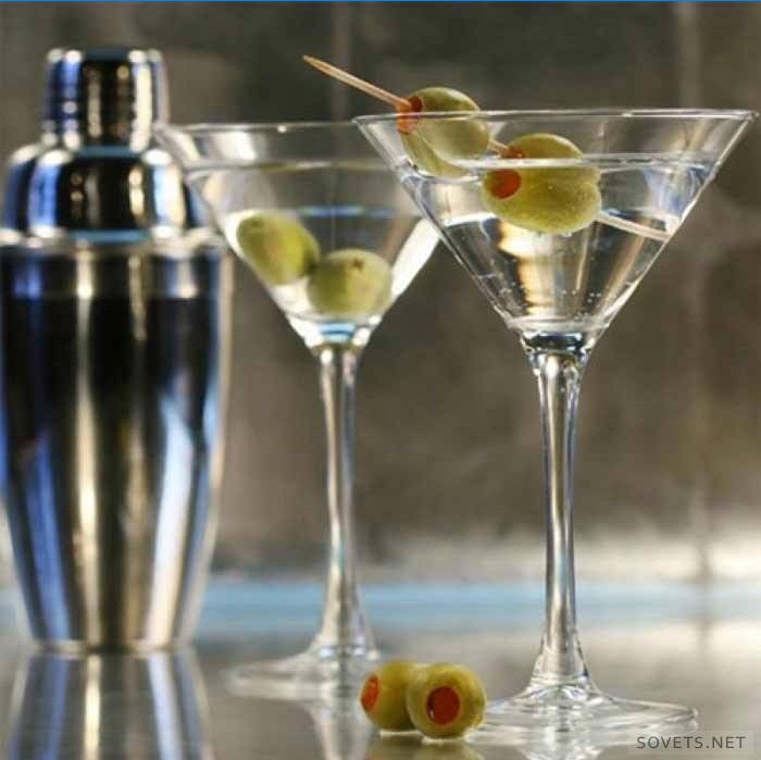 Cocktails eller Martini med is