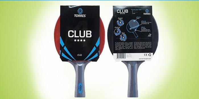 Rackets för bordtennis Torres club 4