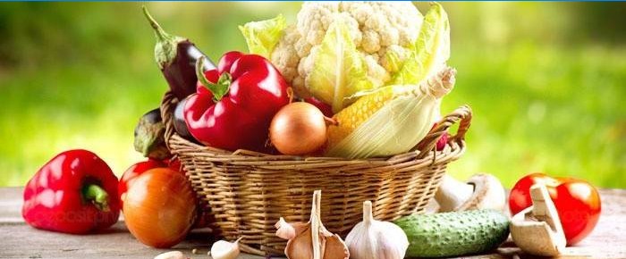 Vegetabilisk diet är optimal på sommaren och hösten