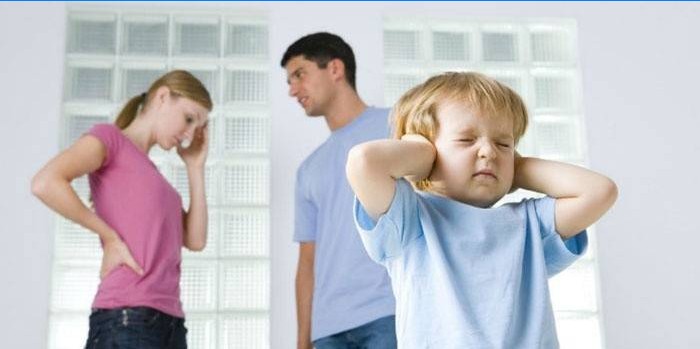 Obehagliga känslor hos barn med svår skilsmässa