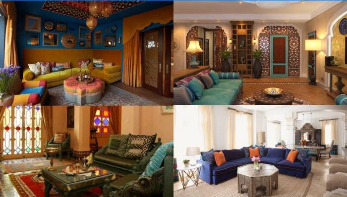 Marockansk stil i interiören