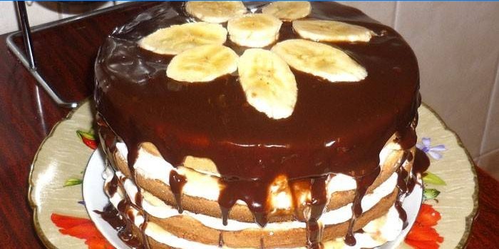 Banana Homemade Cake