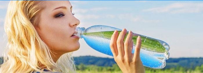 Regler för en diet med vatten