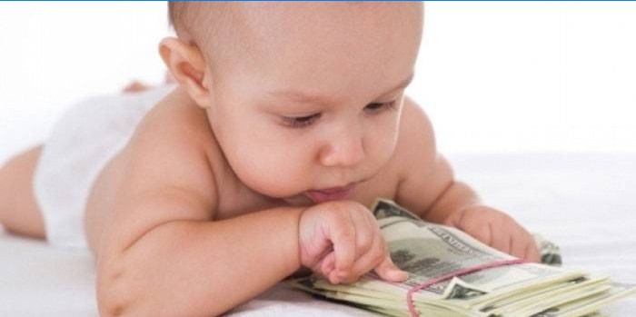 Baby och pengar