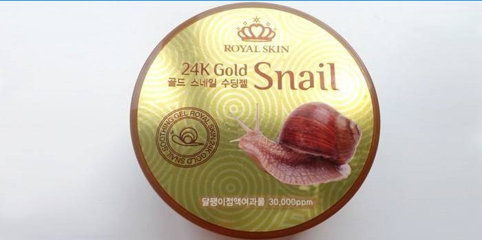 24K Gold Snail av Royal Skin