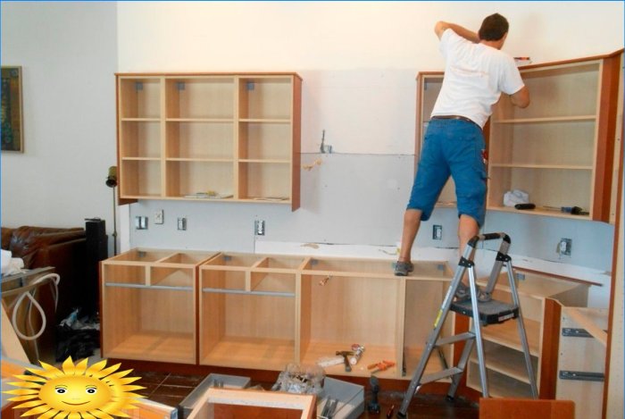 De vanligaste problemen vid installation av inbyggda möbler