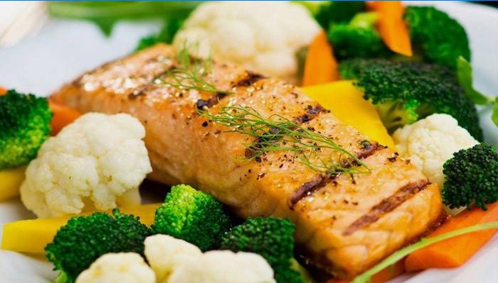 Diet fisk för viktminskning