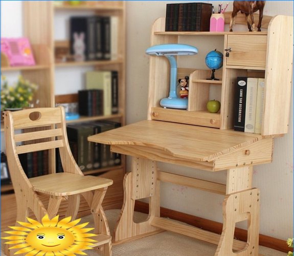 DIY barnmöbler: träbord