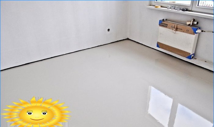 Polyuretangolv eller polerad betong. Hur man väljer ett permanent golv