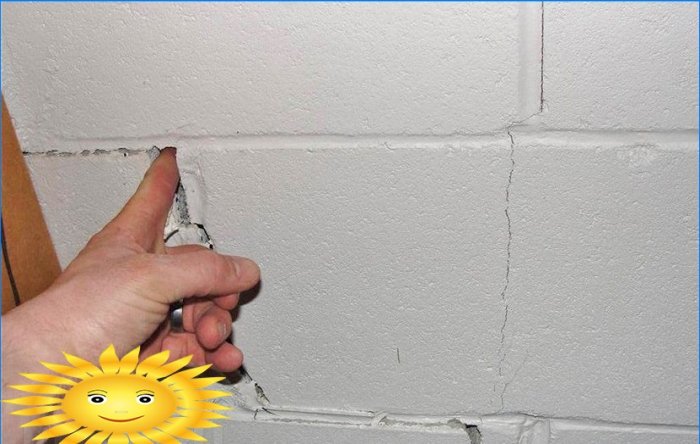 Spricka i väggen: ett hot mot hela huset eller en liten defekt