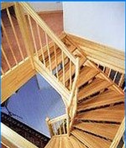 Installation av en färdig trappa