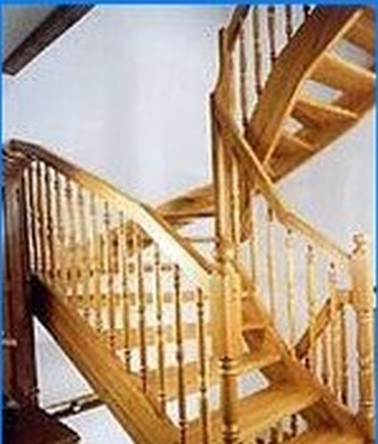 Installation av en färdig trappa