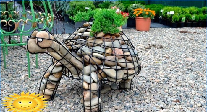 DIY-material för att tillverka trädgårdsfigurer
