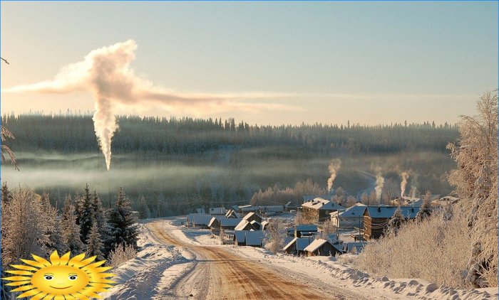 Fotosamling: Rysk vinter i byn