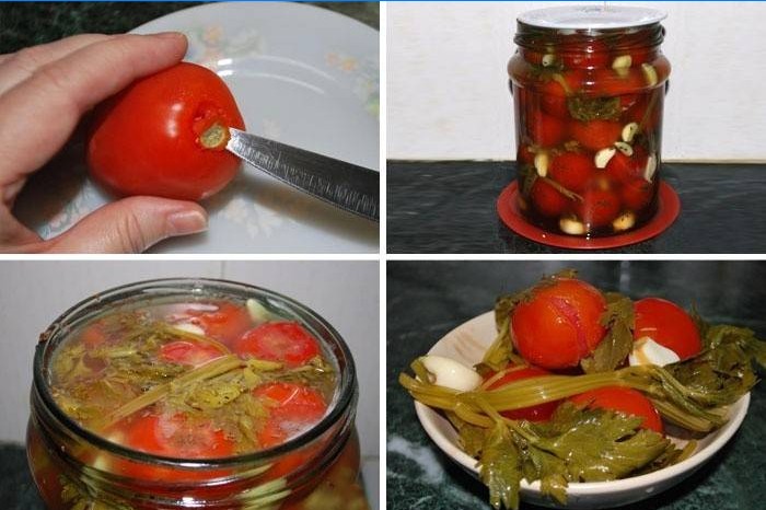 hur man jäsar tomater