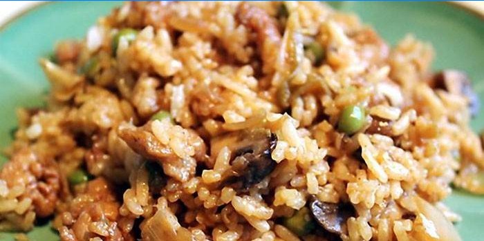 Kinesisk kyckling och ris