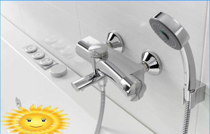 Smart VVS: termostat badrumskranar