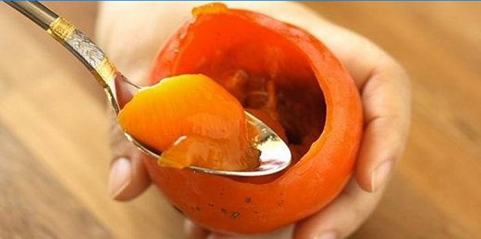 Hur man äter persimmon