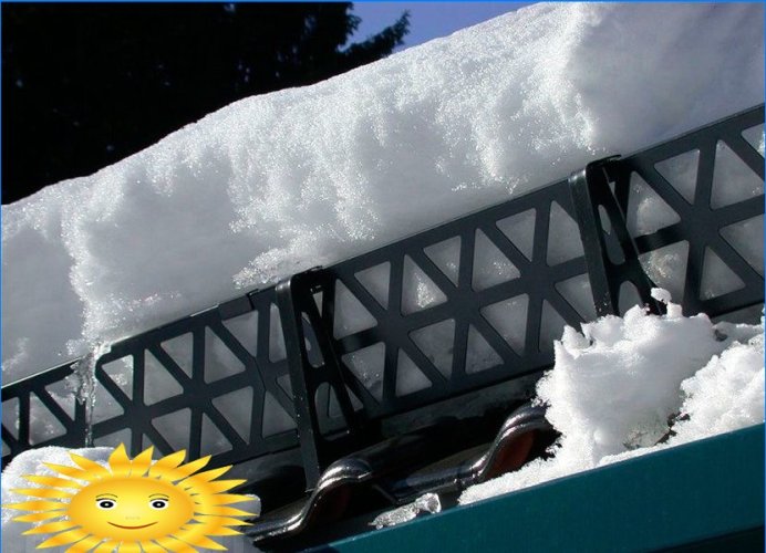 DIY snöhållare för taket