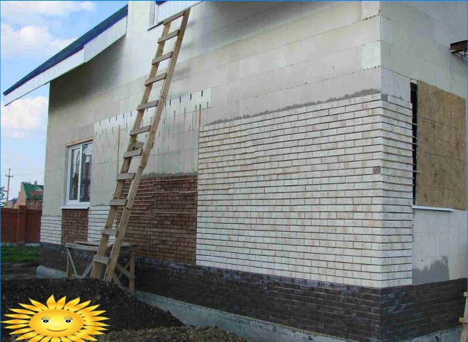Montering av väggar på fast formning: teknik, kommunikation, dekoration