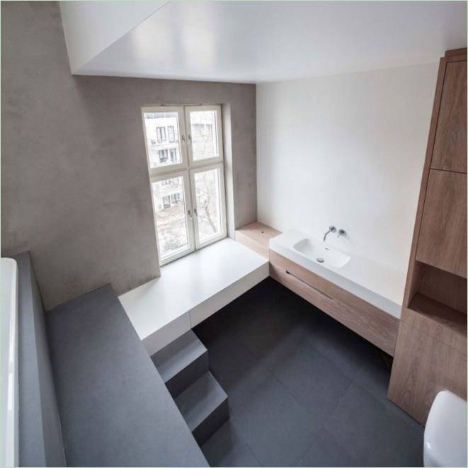 Norge lyxiga lägenhet badrum