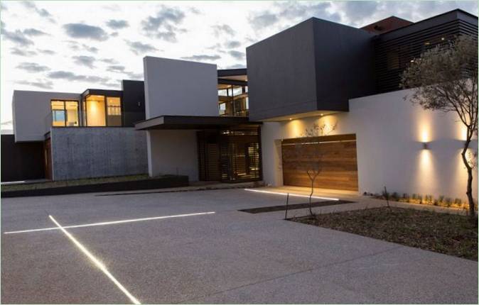 Sydafrikas House Boz fasad