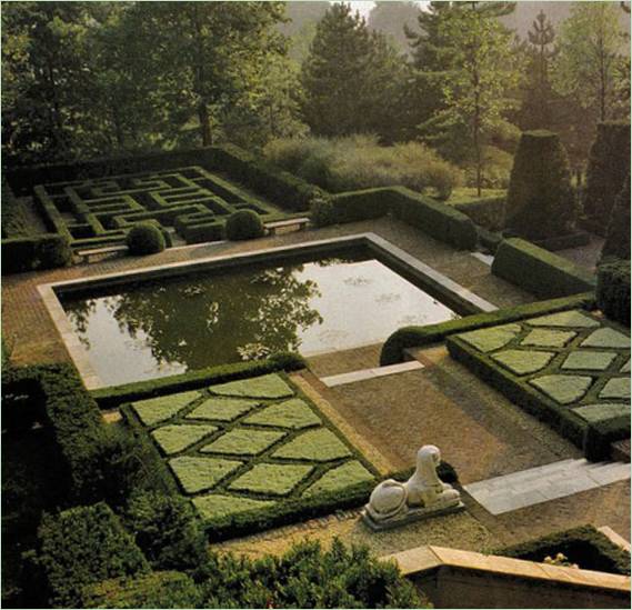 Utformning av en trädgårdstomt