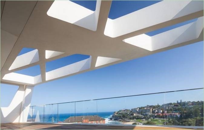 Intressant och fascinerande balkongdesign